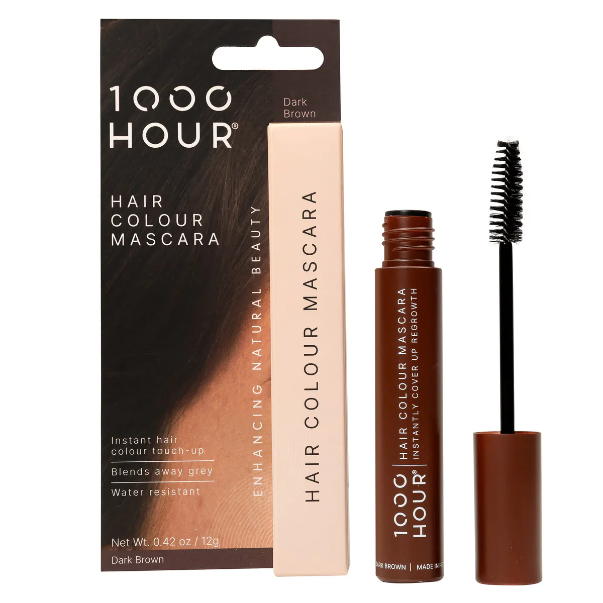 1000 Hour Hair Mascara - Dark Brown