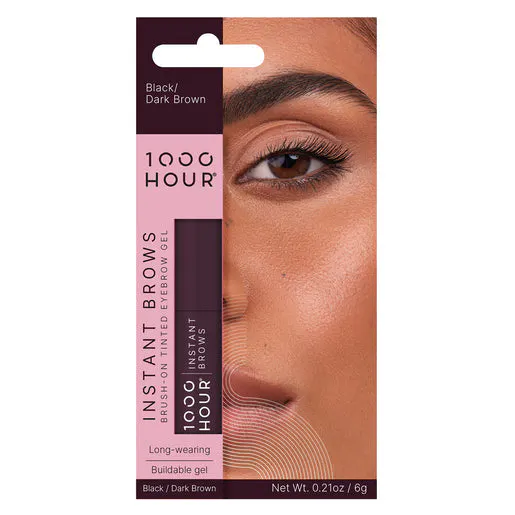 1000 Hour Instant Brows Mascara - Black/Dark Brown