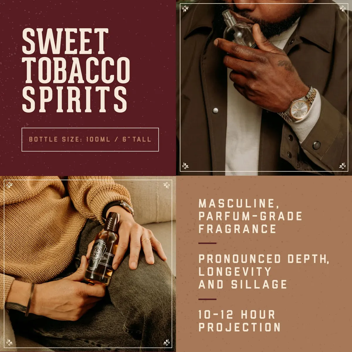 18.21 Man Made Sweet Tobacco Perfume 100ml, view 4