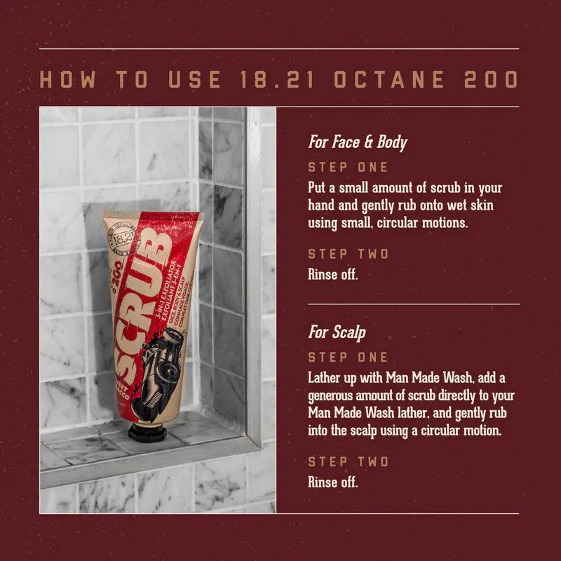 18.21 Octane Face Scrub 178ml, view 4