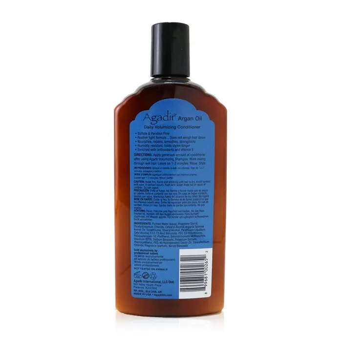 Agadir Argan Oil Daily Volumizing Conditioner 366ml, view 3