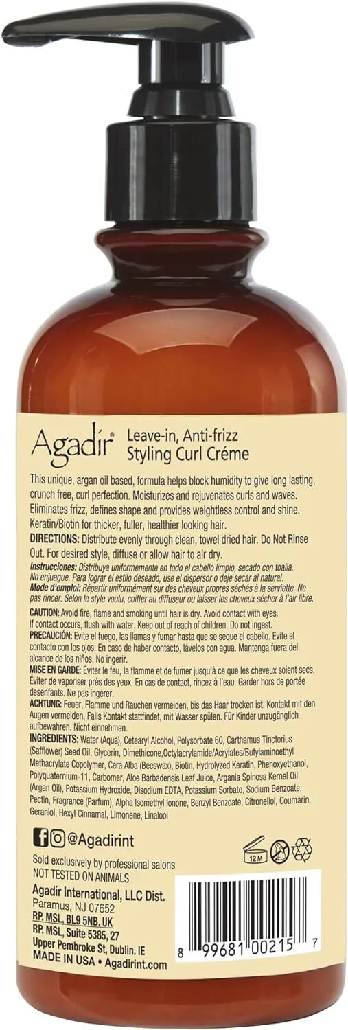 Agadir Argan Oil Styling Curl Creme 295ml, view 4