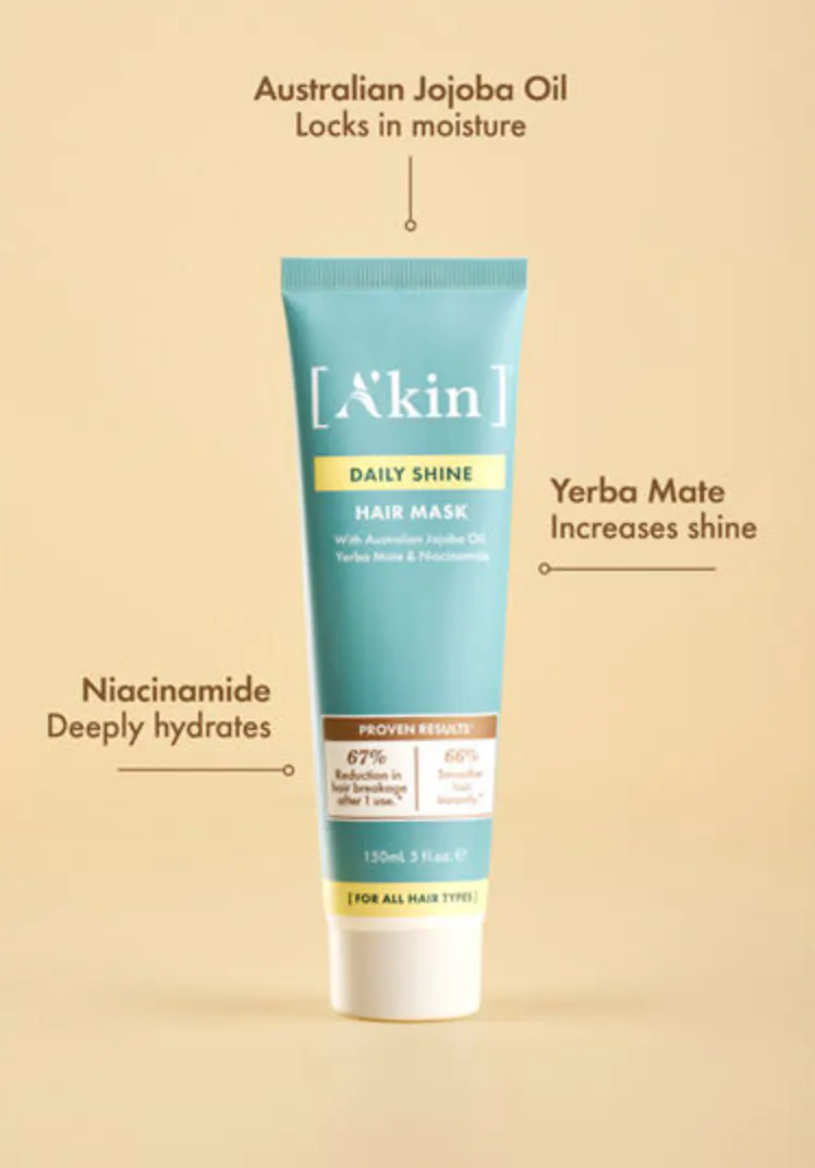 A'kin Daily Shine Hair Mask 150ml, view 4