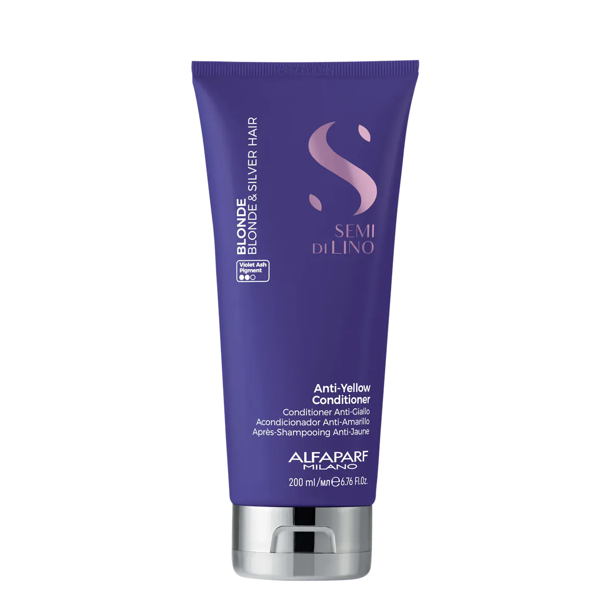 Alfaparf Milano Semi Di Lino Blonde Anti-Yellow Duo Bundle, view 2