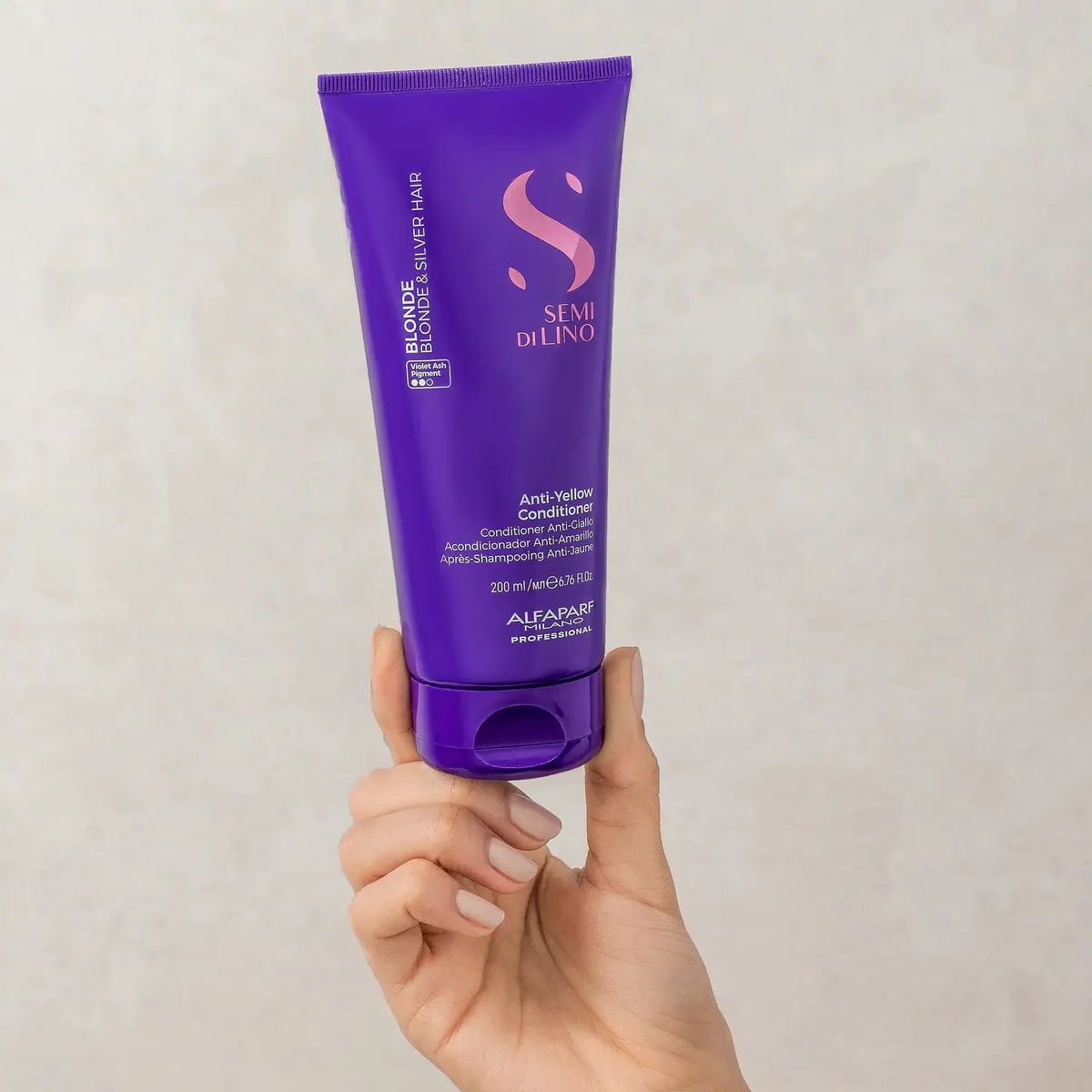 Alfaparf Milano Semi Di Lino Blonde Anti-Yellow Duo Bundle, view 7