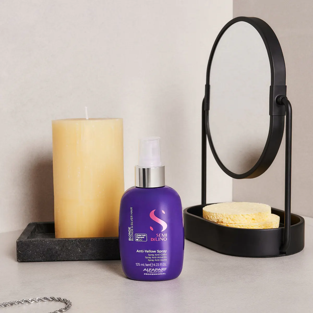 Alfaparf Milano Semi di Lino Blonde Anti-Yellow Spray 125ml, view 2