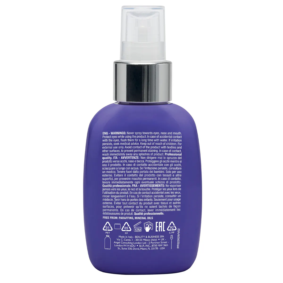 Alfaparf Milano Semi di Lino Blonde Anti-Yellow Spray 125ml, view 5