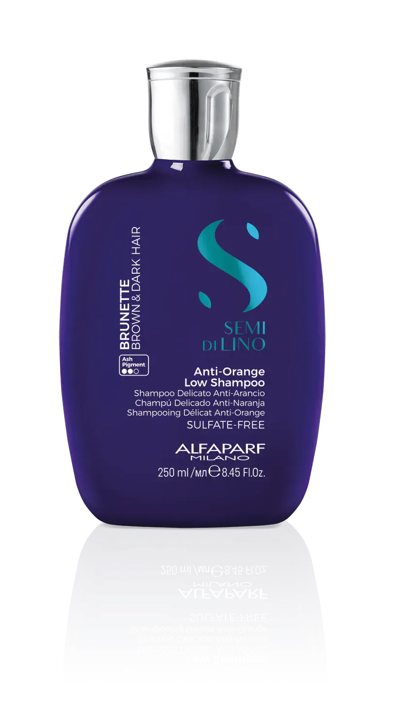Alfaparf Milano Semi Di Lino Brunette Anti-Orange Duo Bundle, view 2