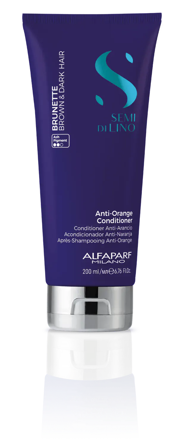 Alfaparf Milano Semi Di Lino Brunette Anti-Orange Duo Bundle, view 3
