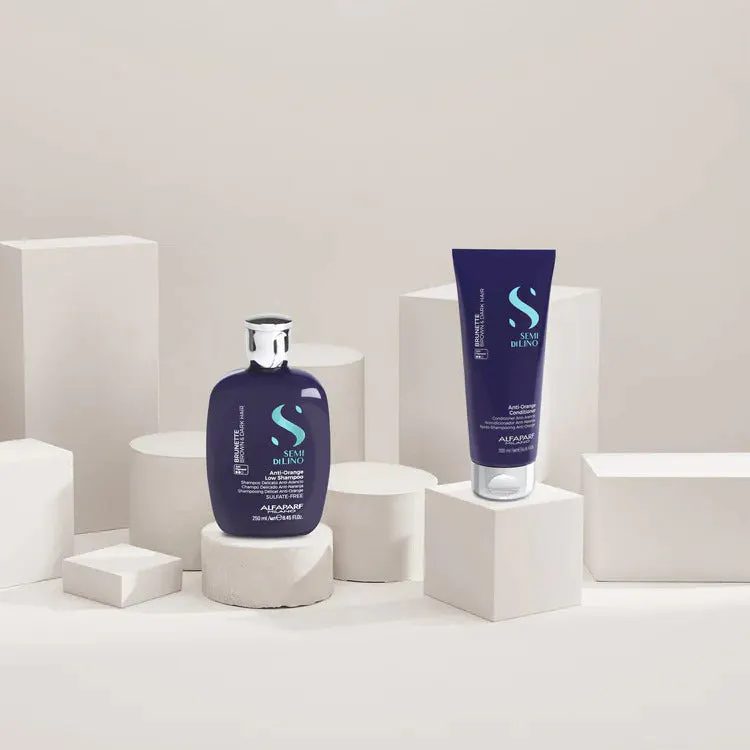 Alfaparf Milano Semi Di Lino Brunette Anti-Orange Duo Bundle, view 7