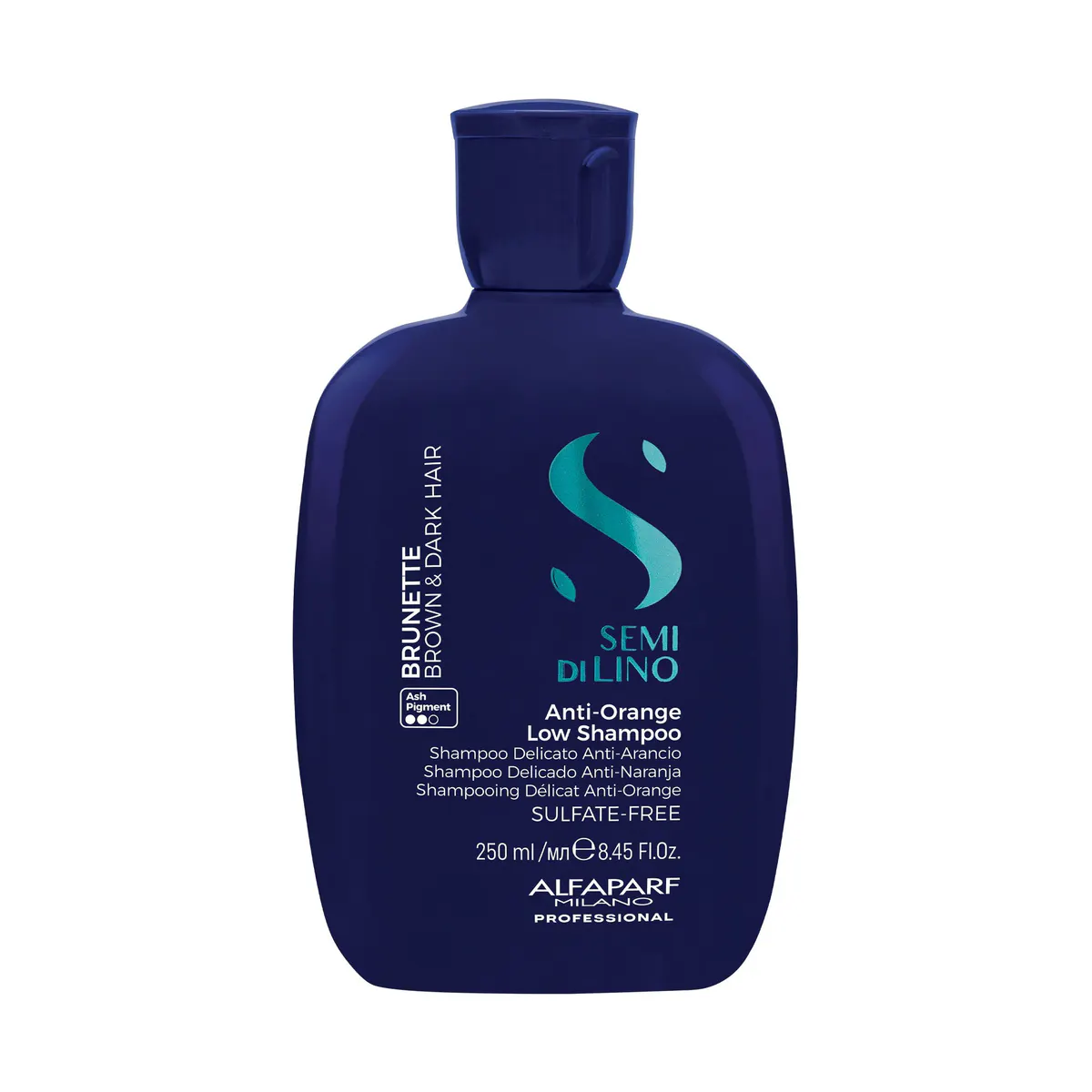 Alfaparf Milano Semi di Lino Brunette Anti Orange Low Shampoo 250ml