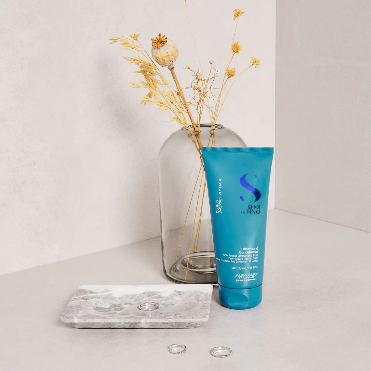 Alfaparf Milano Semi Di Lino Curls Enhancing Conditioner 200ml, view 9
