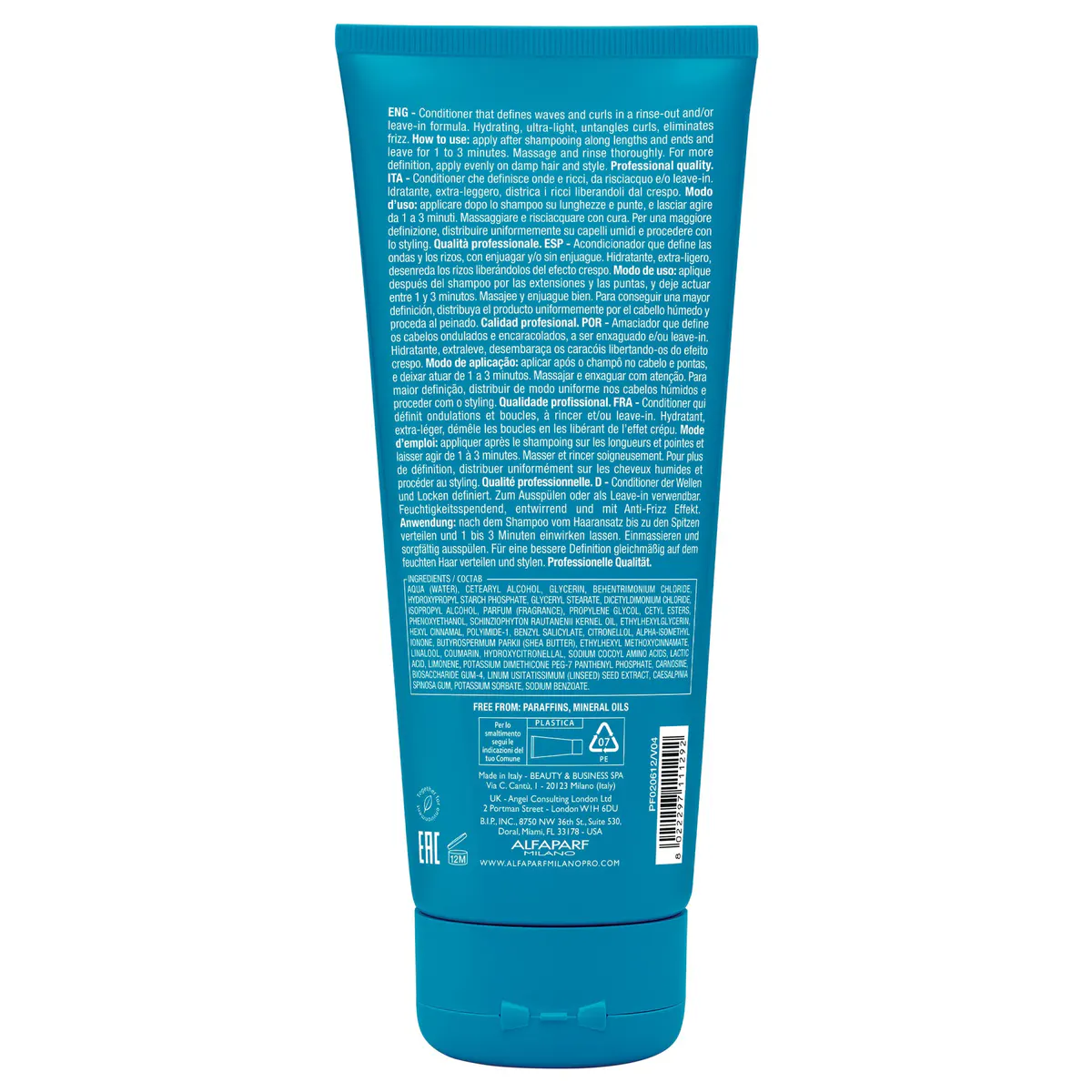 Alfaparf Milano Semi Di Lino Curls Enhancing Conditioner 200ml, view 10