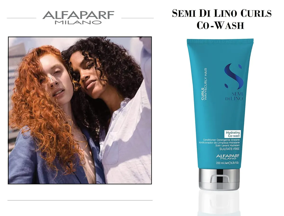 Alfaparf Milano Semi Di Lino Curls Hydrating Co-Wash 200ml, view 4