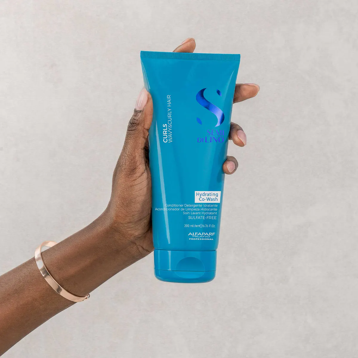 Alfaparf Milano Semi Di Lino Curls Hydrating Co-Wash 200ml, view 7