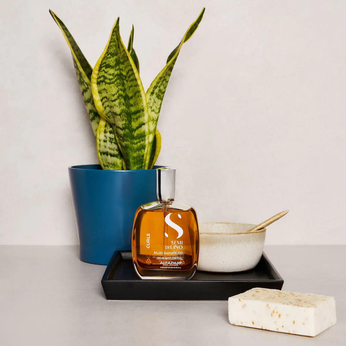 Alfaparf Milano Semi Di Lino Curls Multi-Benefit Oil 100ml, view 6