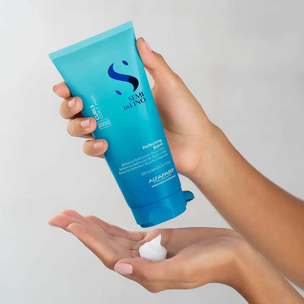 Alfaparf Milano Semi Di Lino Curls Perfecting Balm 200ml 2026, view 3