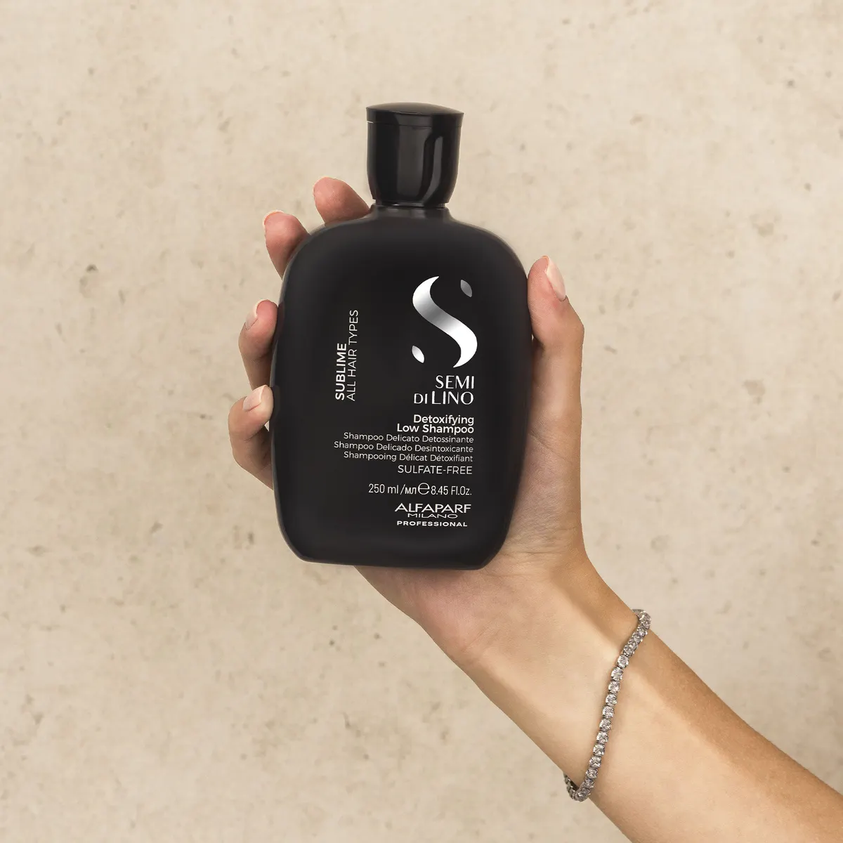 Alfaparf Milano Semi di Lino Sublime Detoxifying Low Shampoo 250ml, view 5