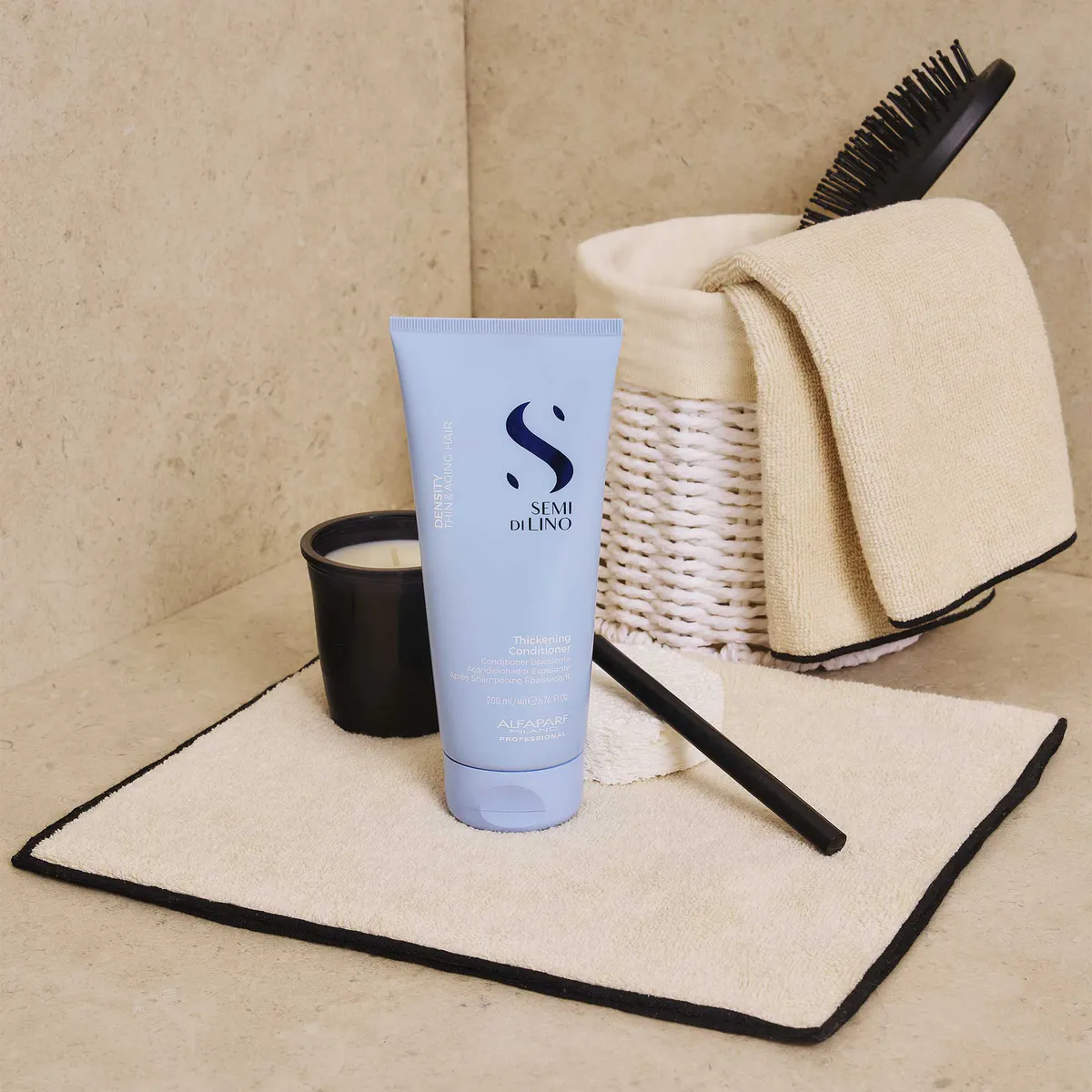 Alfaparf Milano Semi di Lino Density Thickening Conditioner 200ml, view 2