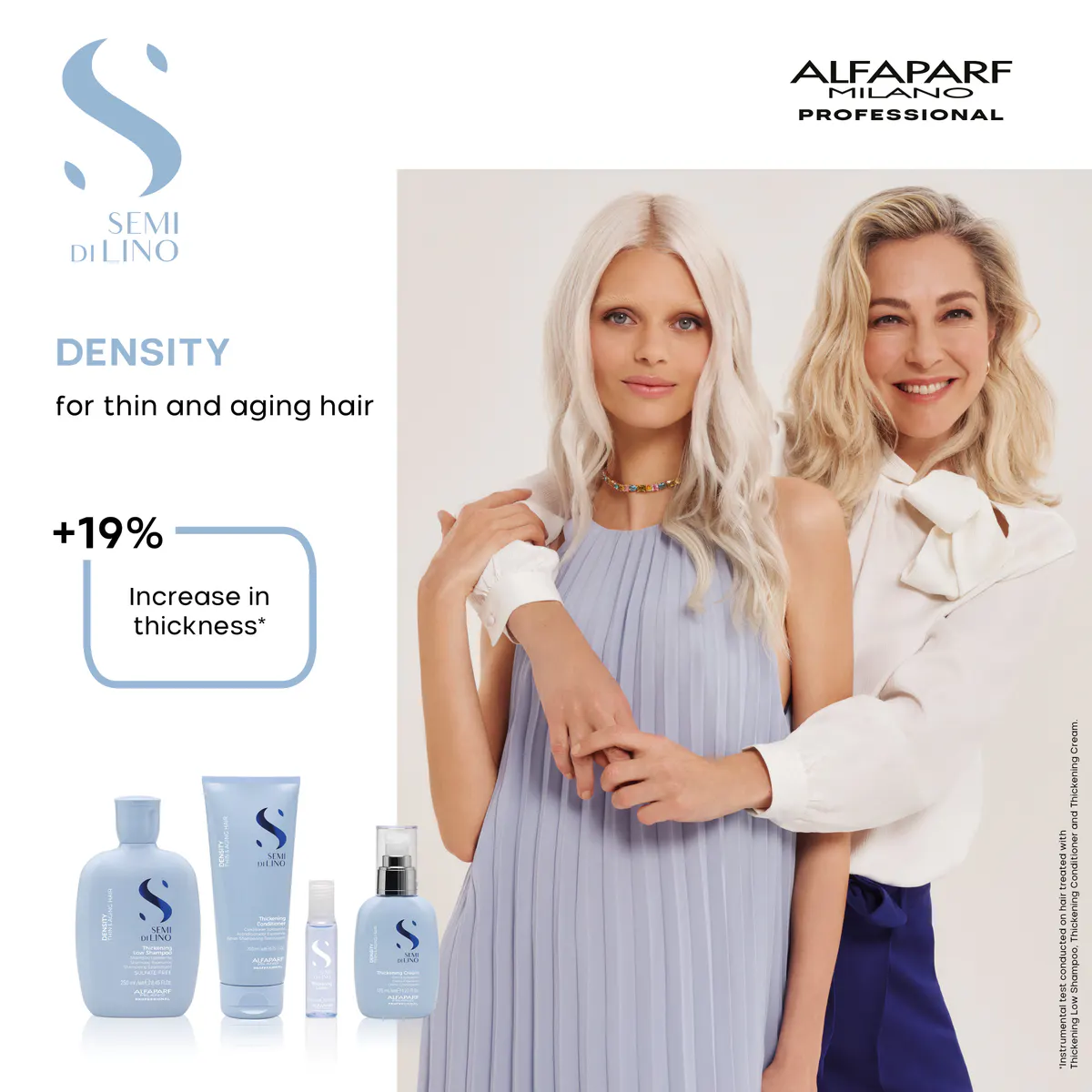 Alfaparf Milano Semi di Lino Density Thickening Cream 125ml, view 4