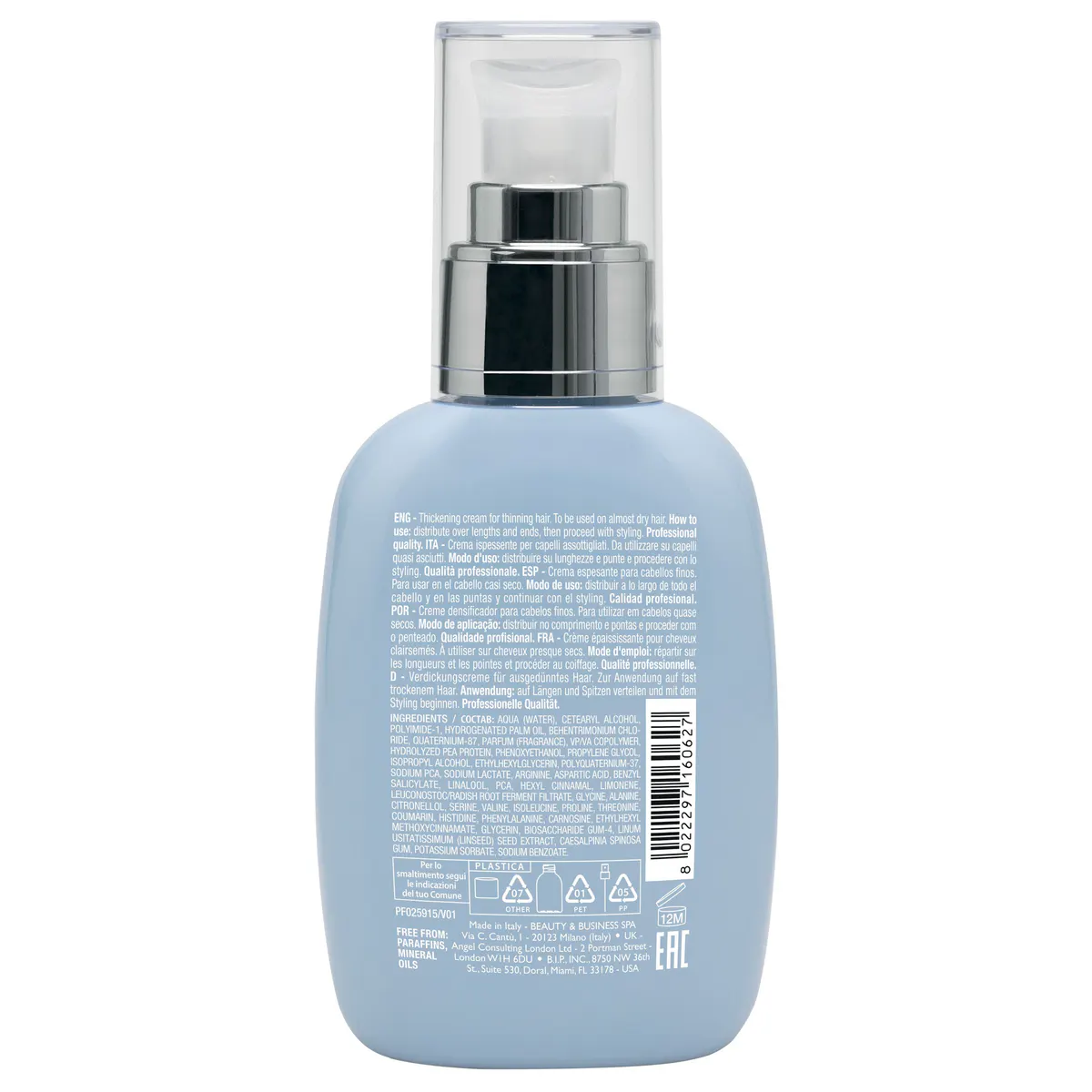Alfaparf Milano Semi di Lino Density Thickening Cream 125ml, view 6