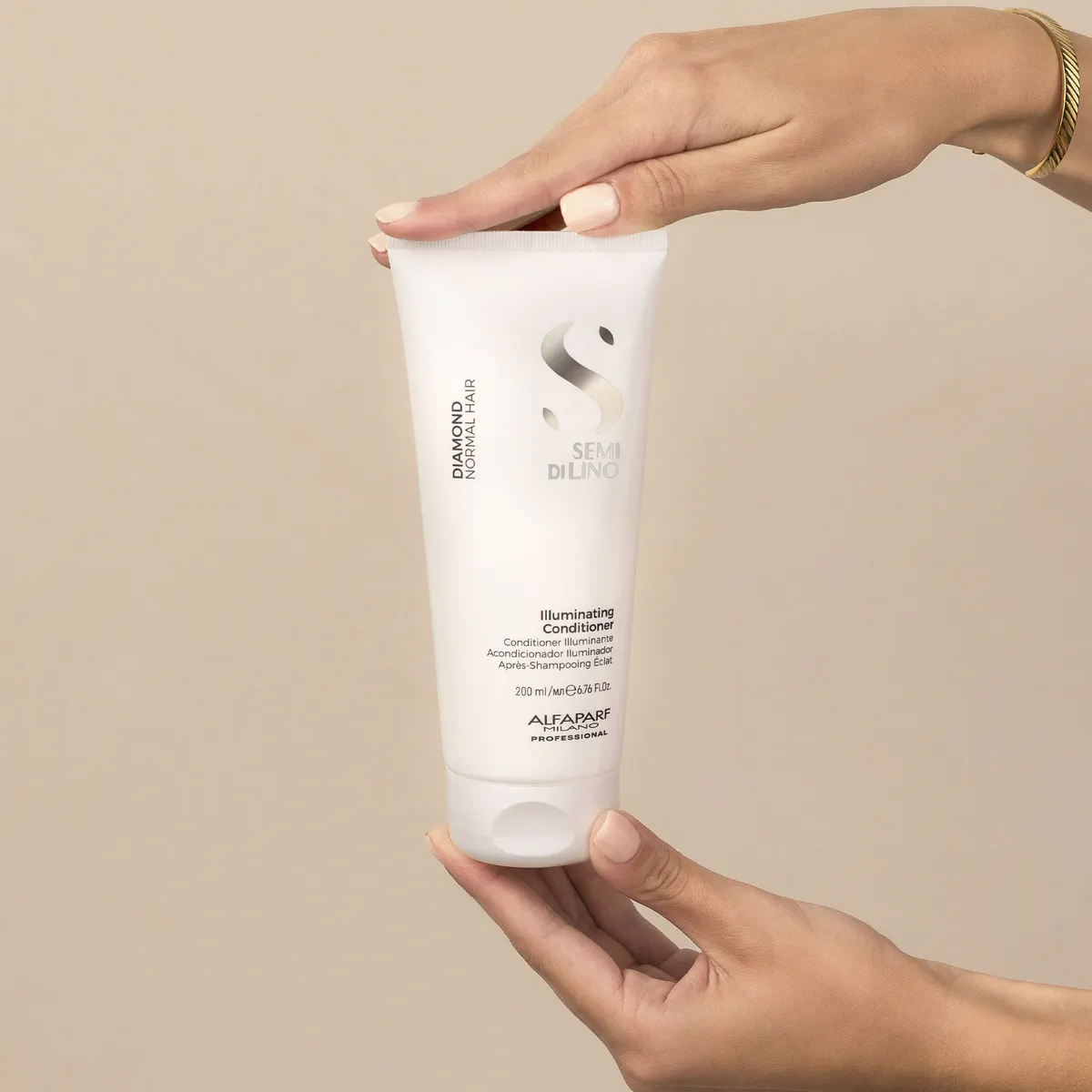 Alfaparf Milano Semi Di Lino Diamond Illuminating Conditioner 200ml, view 4