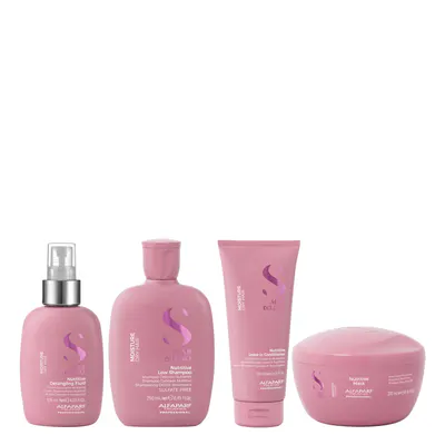 Alfaparf Milano Semi Di Lino Moisture Complete Quad Bundle