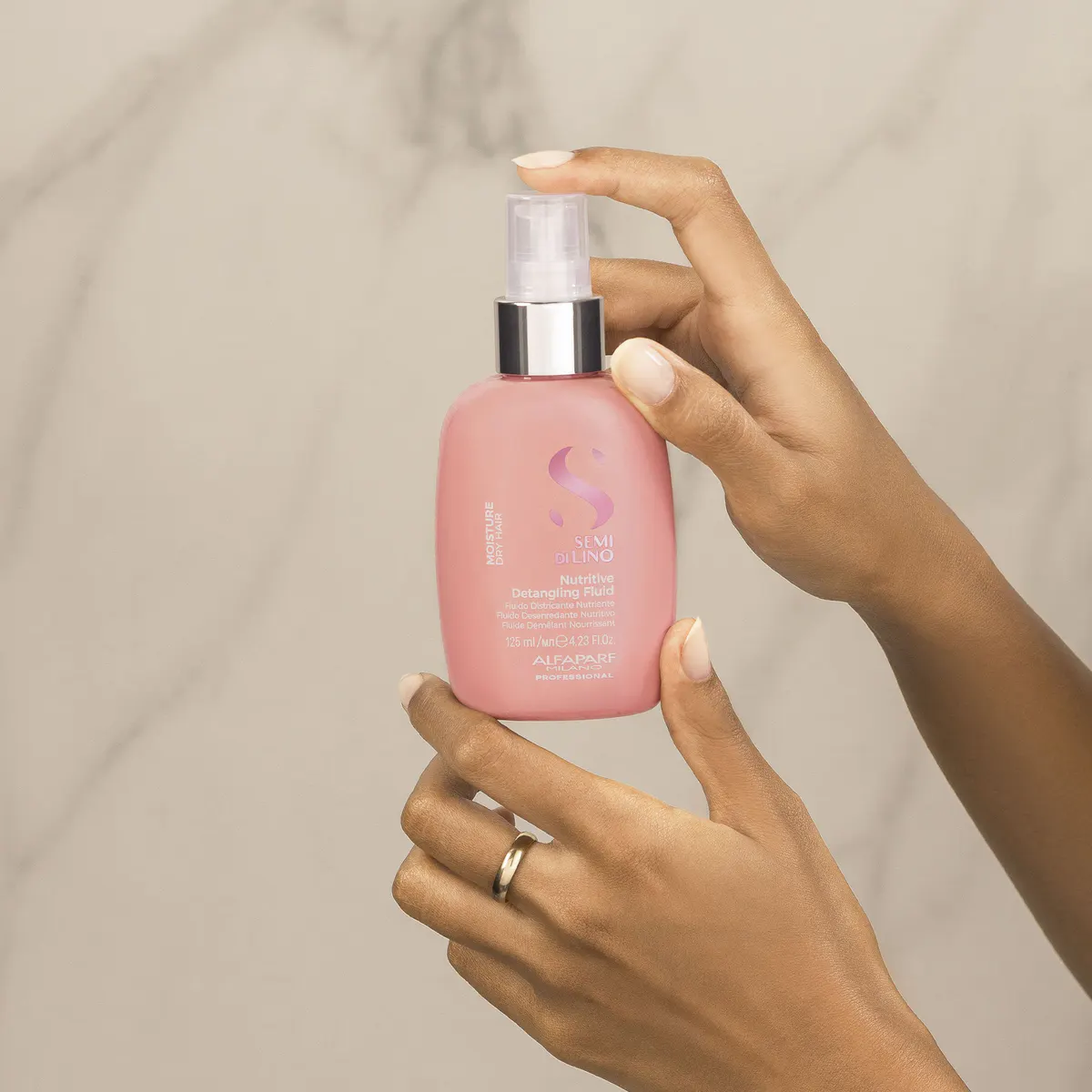 Alfaparf Milano Semi Di Lino Moisture Nutritive Detangling Fluid 125ml, view 5