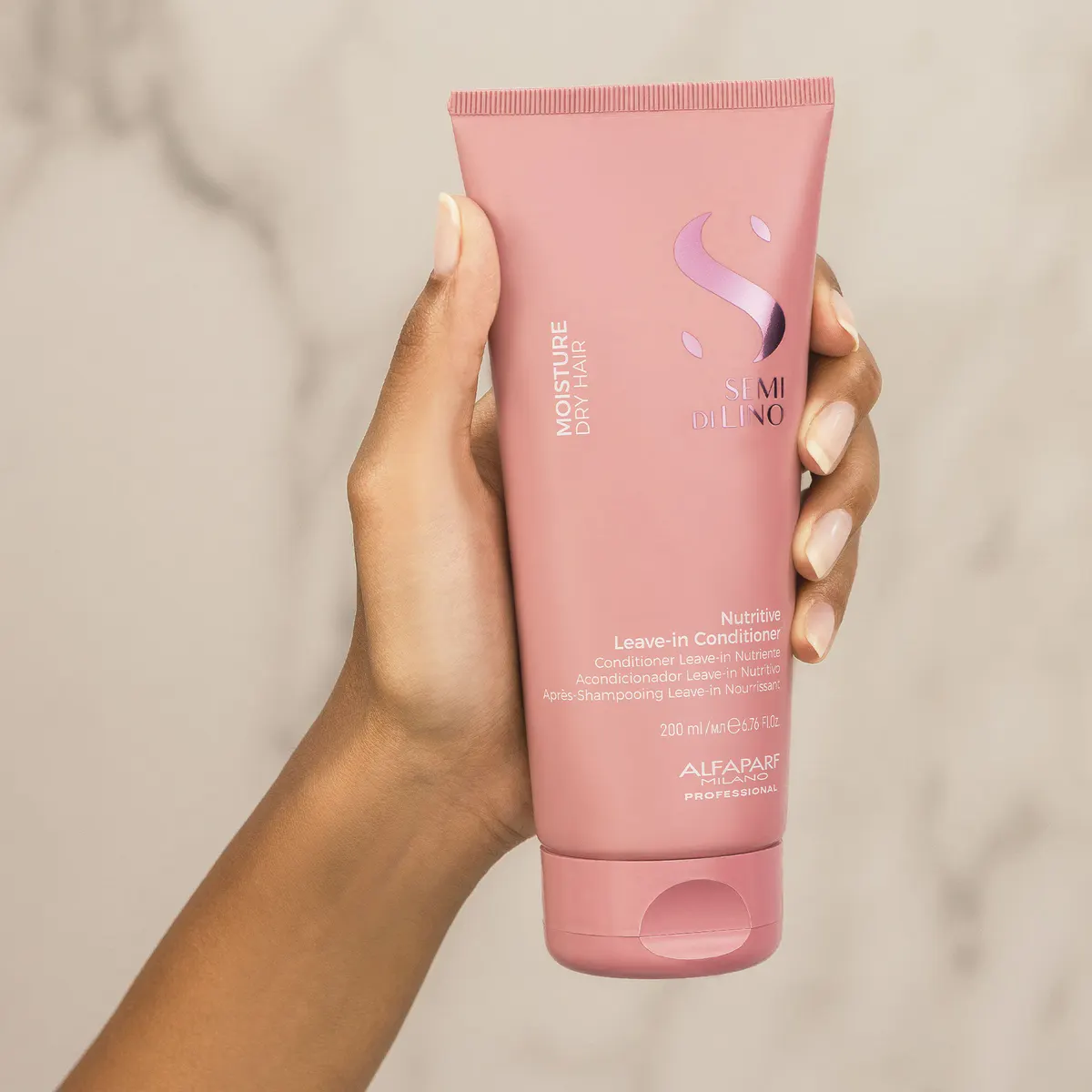 Alfaparf Milano Semi Di Lino Moisture Nutritive Leave In Conditioner 200ml, view 5