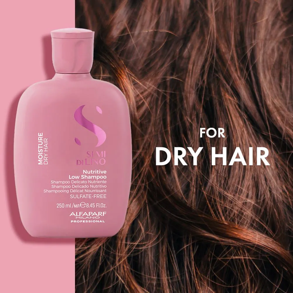 Alfaparf Milano Semi Di Lino Moisture Nutritive Low Shampoo 1000ml, view 2