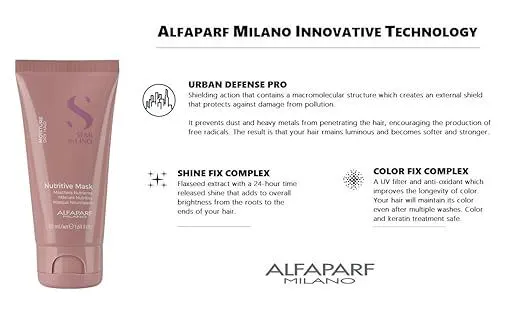 Alfaparf Milano Semi di Lino Moisture Nutritive Mask 50ml, view 3