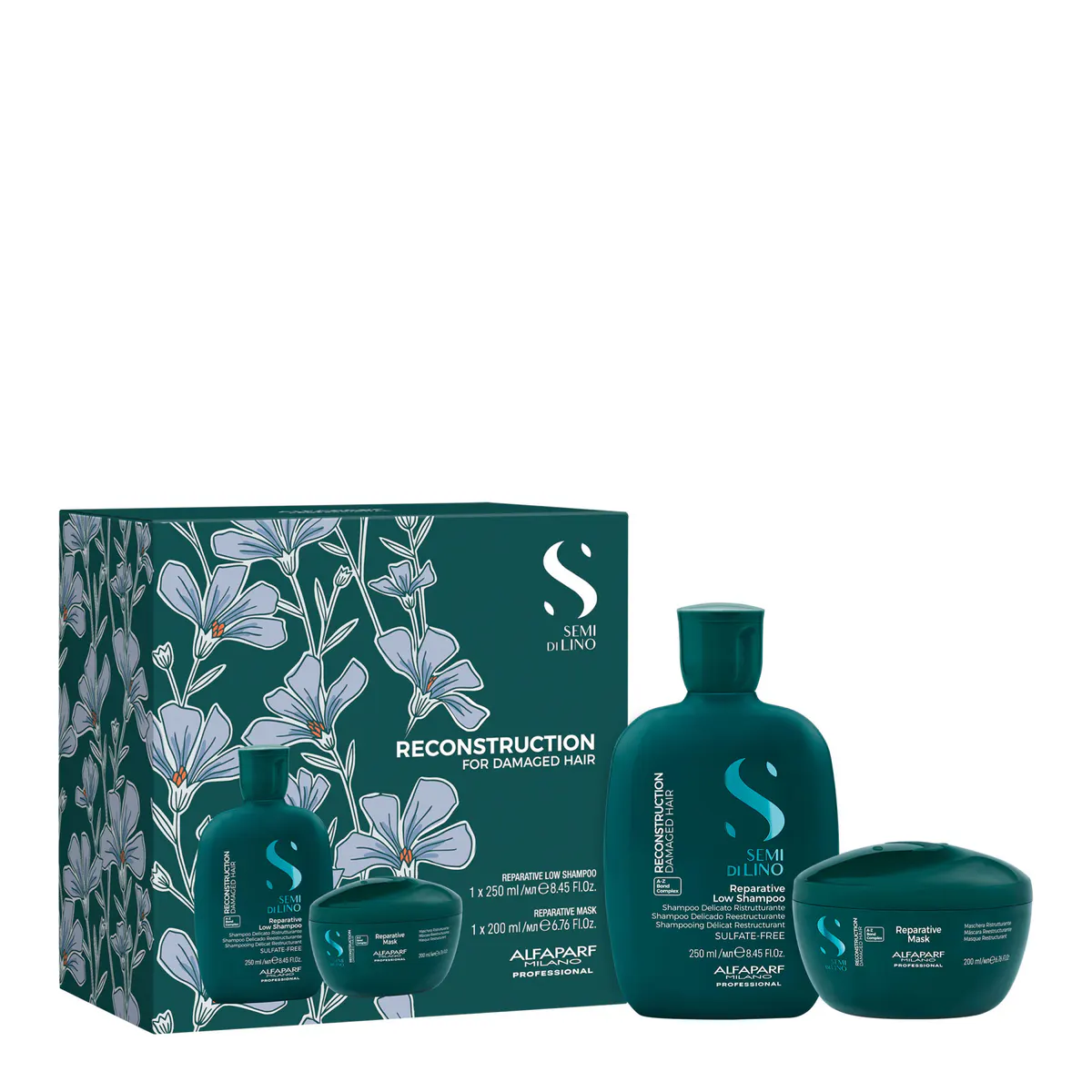 Alfaparf Milano Semi Di Lino Reconstruction Reparative Duo Pack
