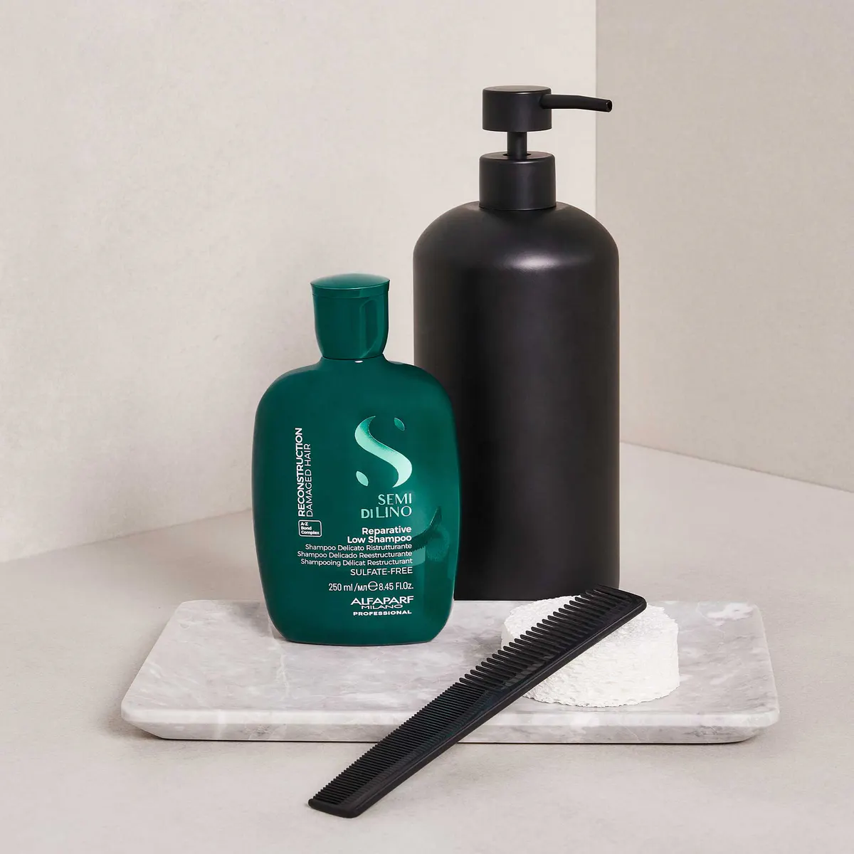 Alfaparf Milano Semi Di Lino Reconstruction Reparative Low Shampoo 250ml, view 5