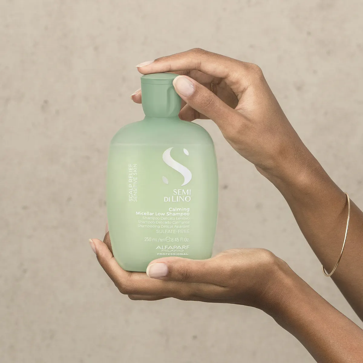 Alfaparf Milano Semi Di Lino Scalp Relief Calming Micellar Low Shampoo 250ml, view 6