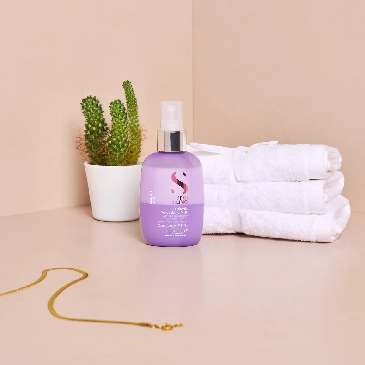 Alfaparf Milano Semi Di Lino Smooth Biphasic Smoothing Mist 125ml, view 4