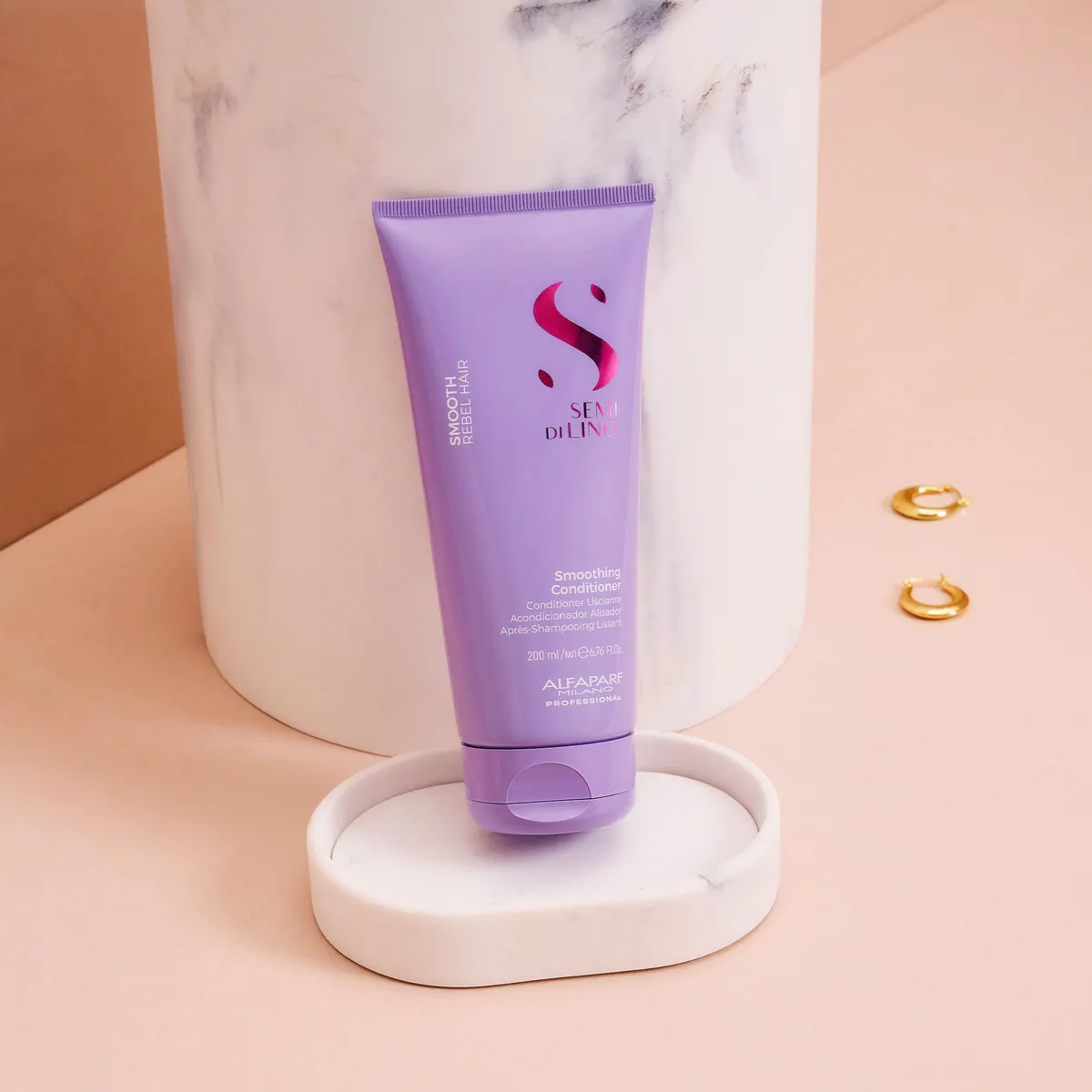 Alfaparf Milano Semi di Lino Smooth Smoothing Conditioner 200ml, view 8