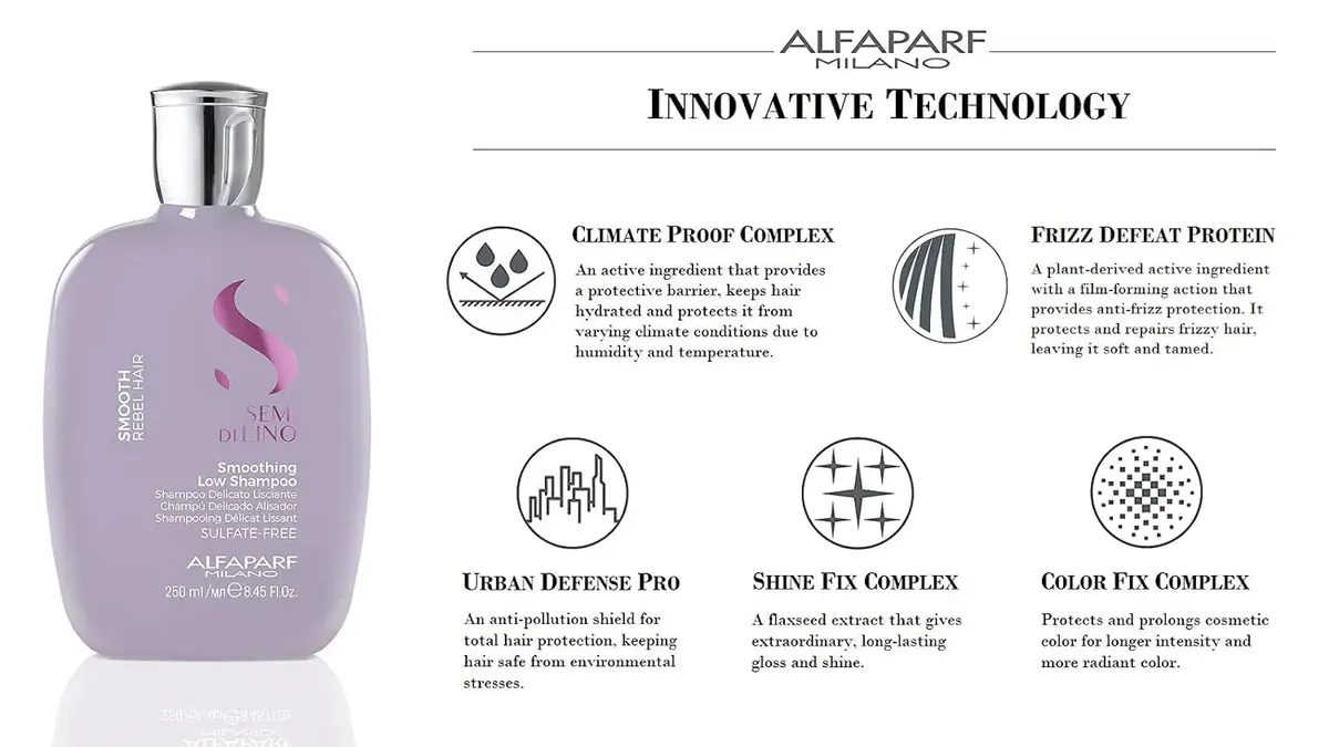 Alfaparf Milano Semi Di Lino Smooth Smoothing Duo Bundle, view 3
