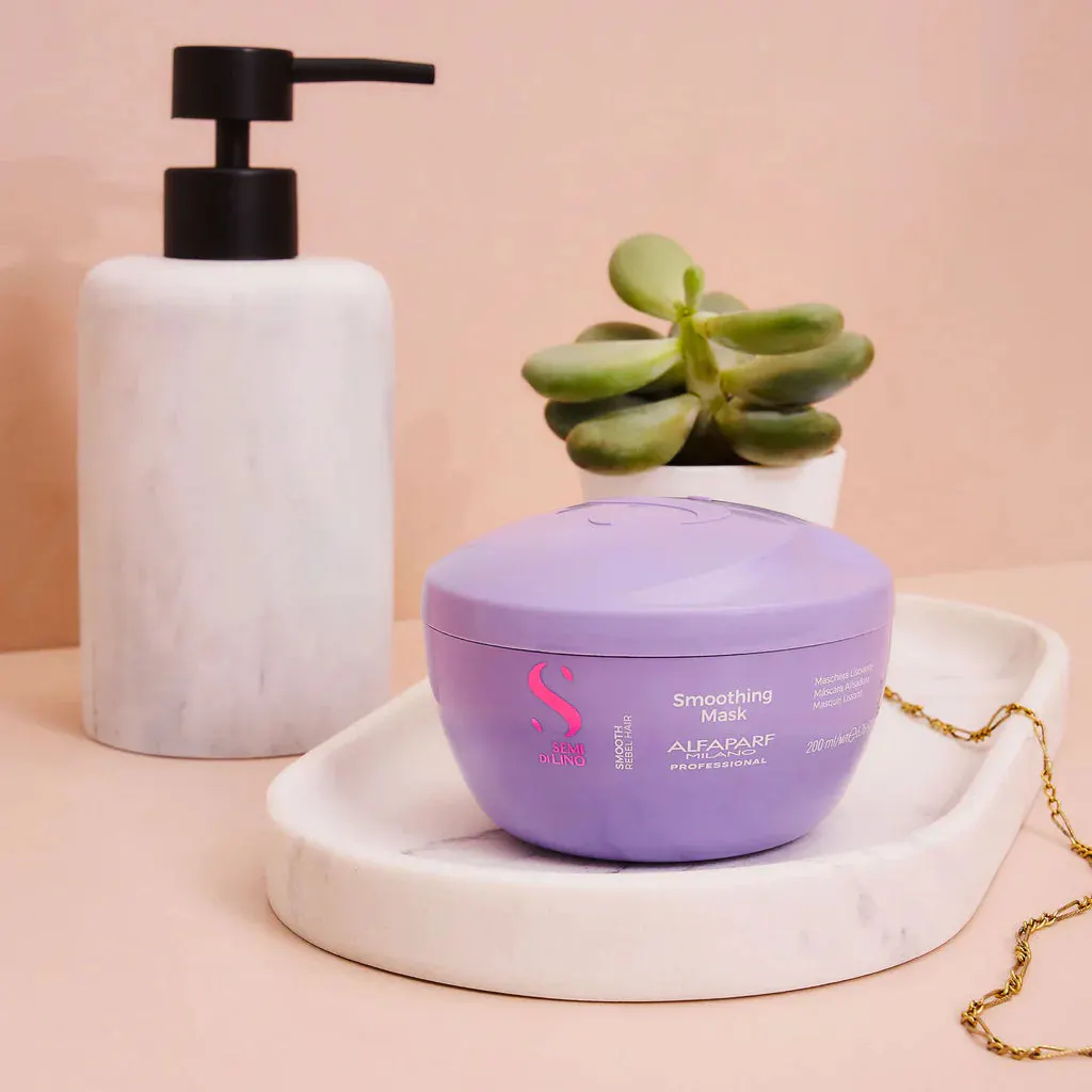 Alfaparf Milano Semi Di Lino Smooth Smoothing Duo Bundle, view 8