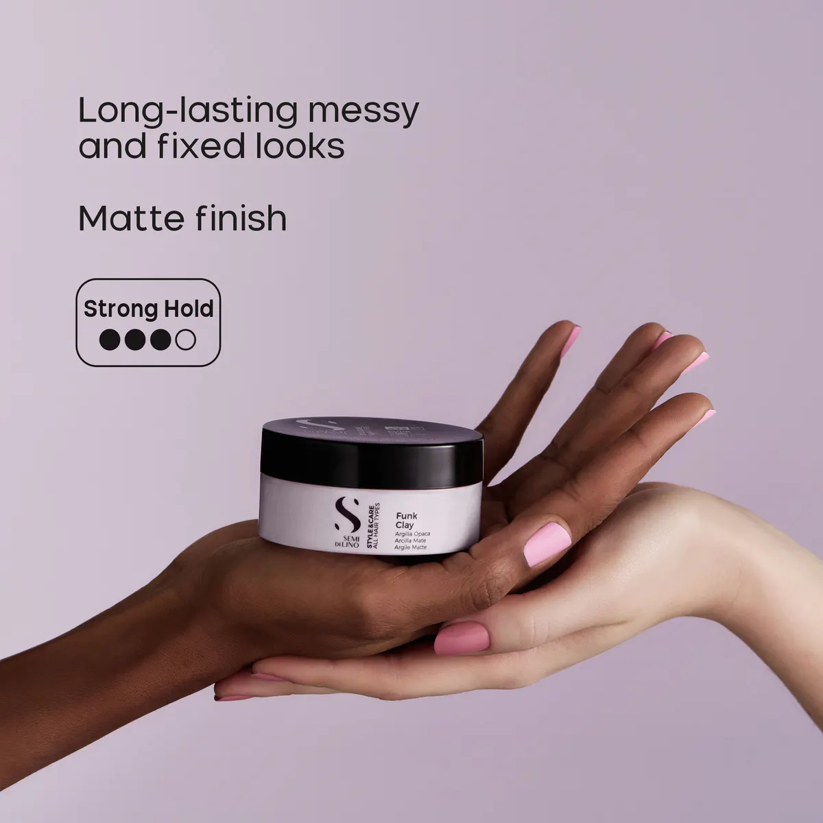 Alfaparf Milano Semi di Lino Style & Care Funk Clay 90ml, view 6