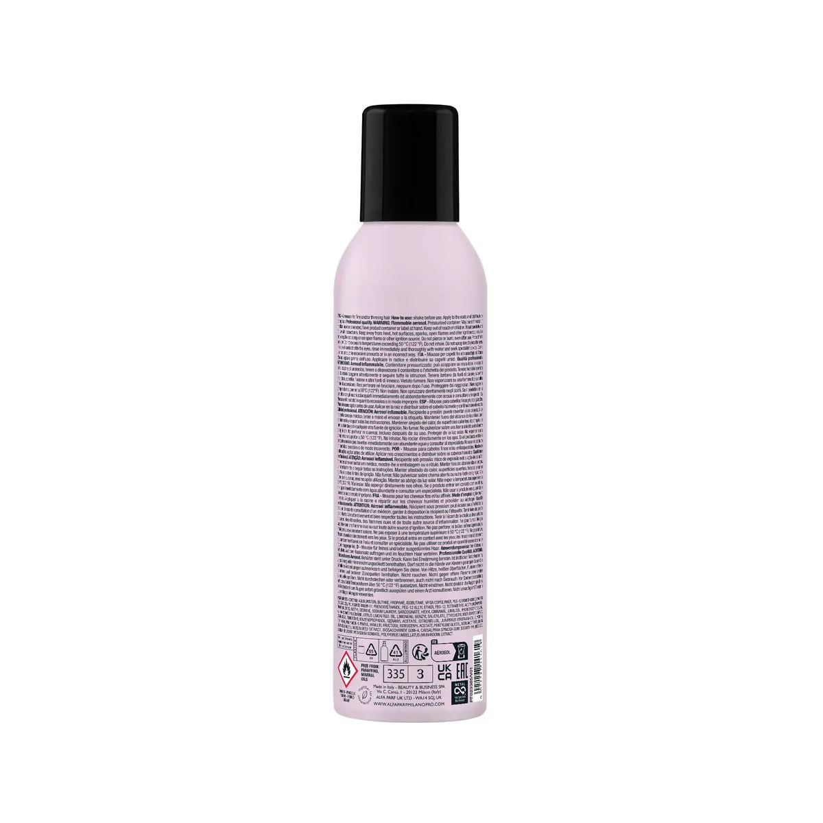 Alfaparf Milano Semi di Lino Styling Amplifying Mousse 250ml, view 7