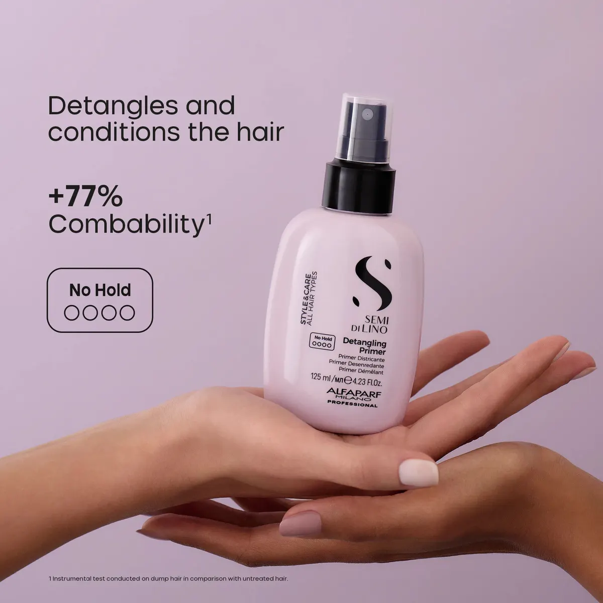 Alfaparf Milano Semi di Lino Styling Detangling Primer 125ml, view 4
