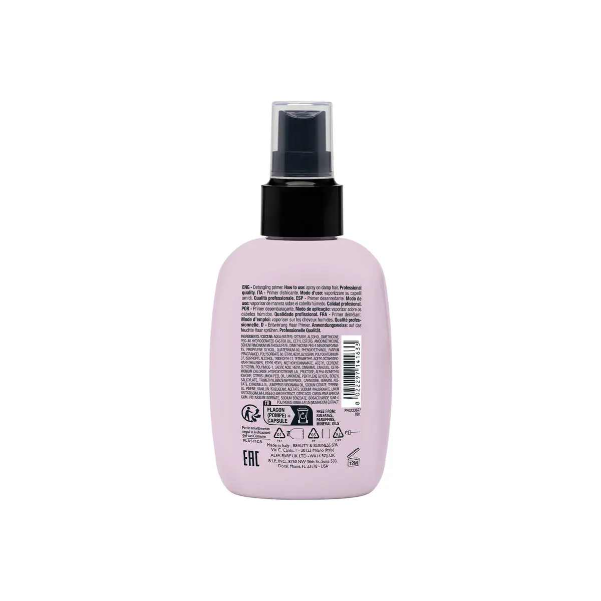 Alfaparf Milano Semi di Lino Styling Detangling Primer 125ml, view 6