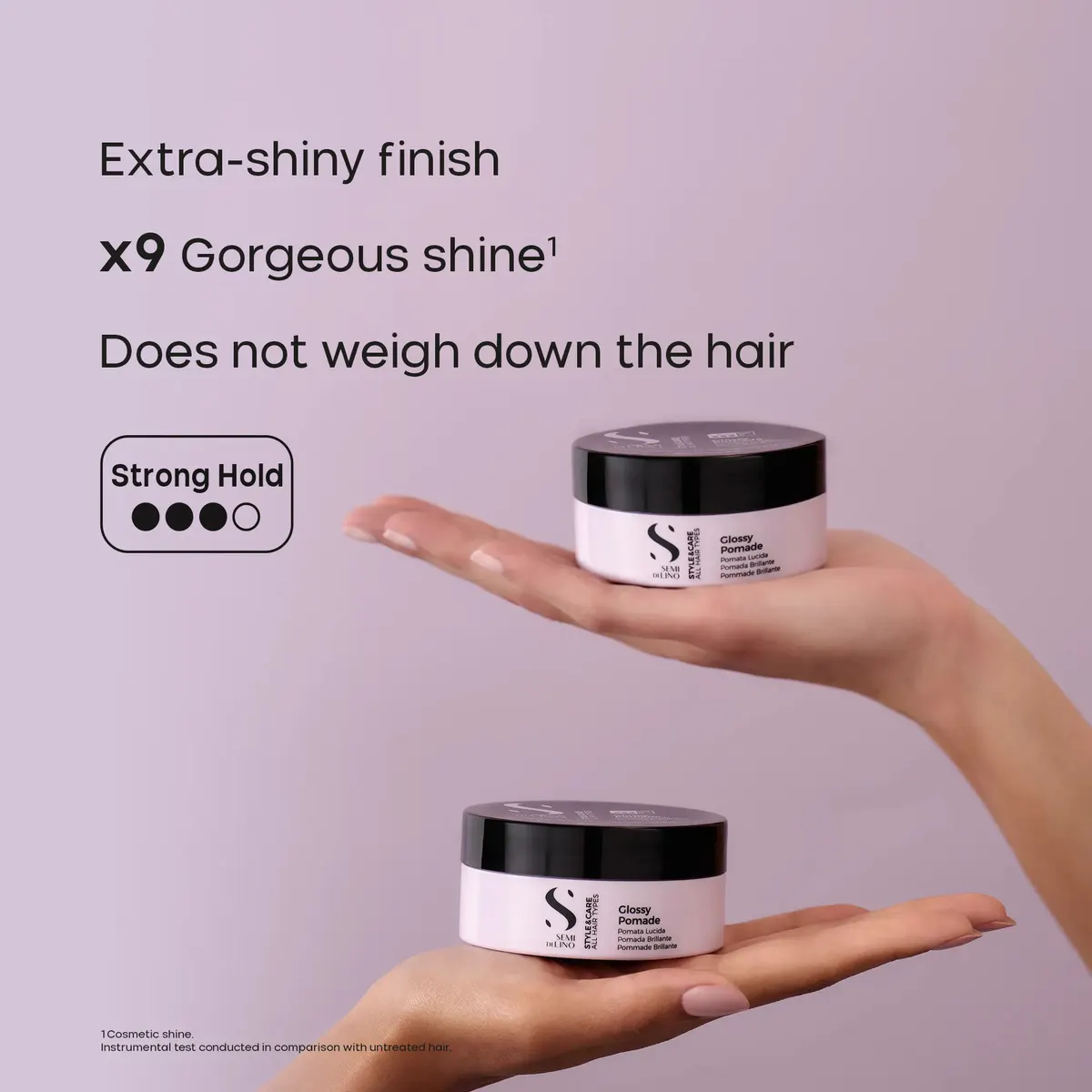 Alfaparf Milano Semi di Lino Styling Glossy Pomade 90ml, view 4