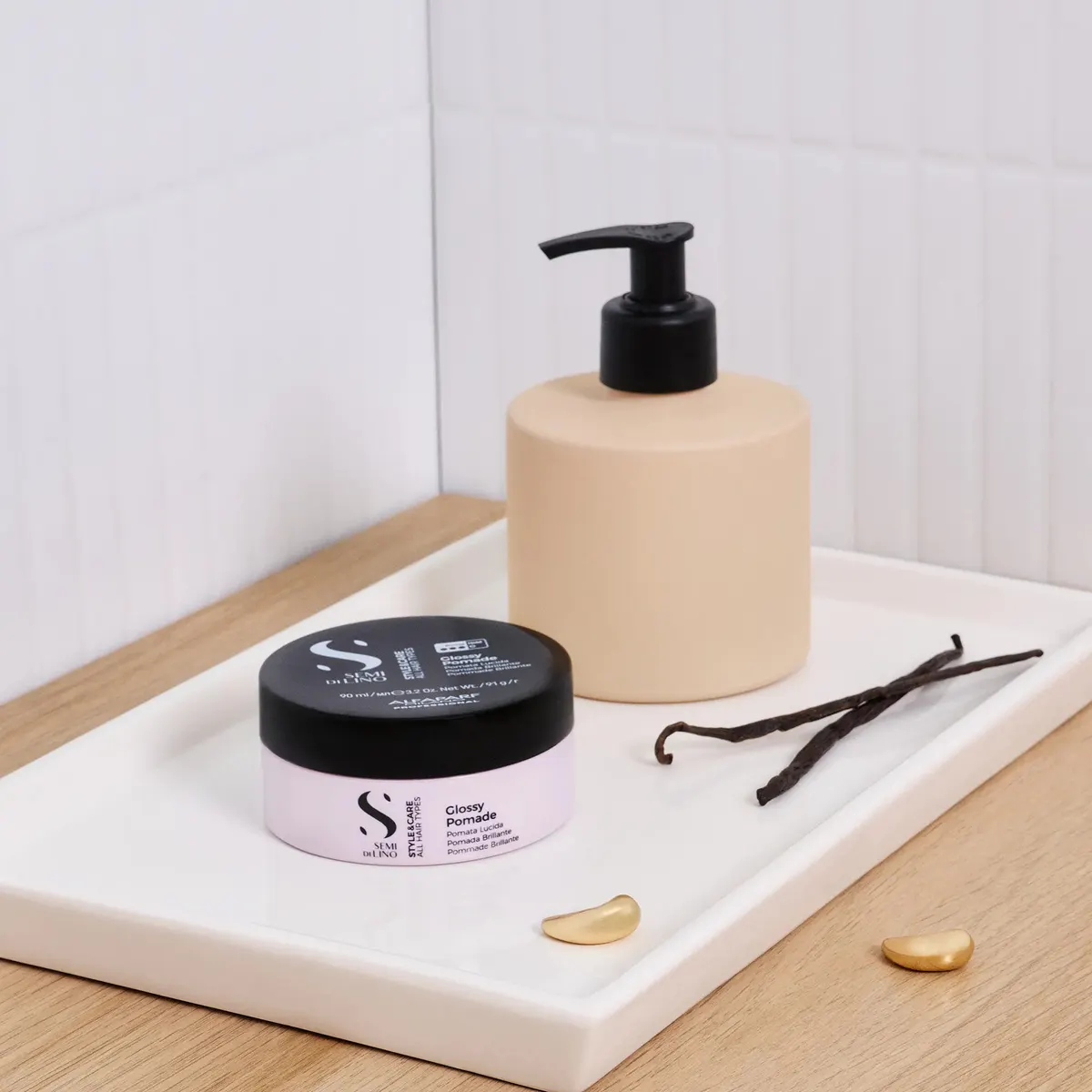 Alfaparf Milano Semi di Lino Styling Glossy Pomade 90ml, view 6
