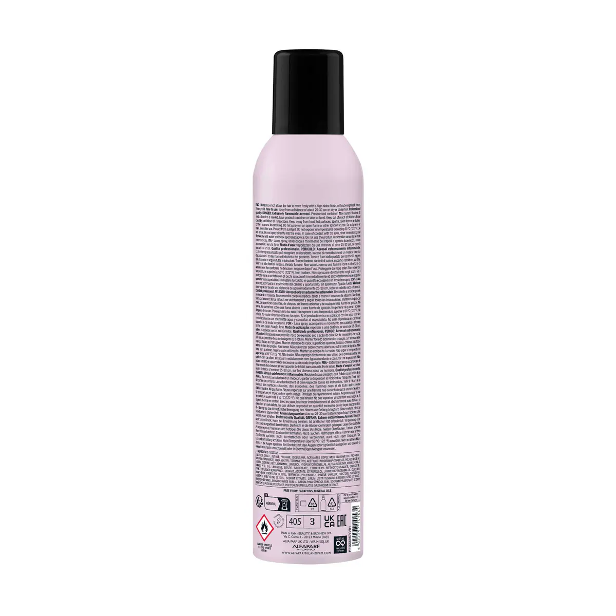Alfaparf Milano Semi di Lino Styling Original Hairspray 300ml, view 6