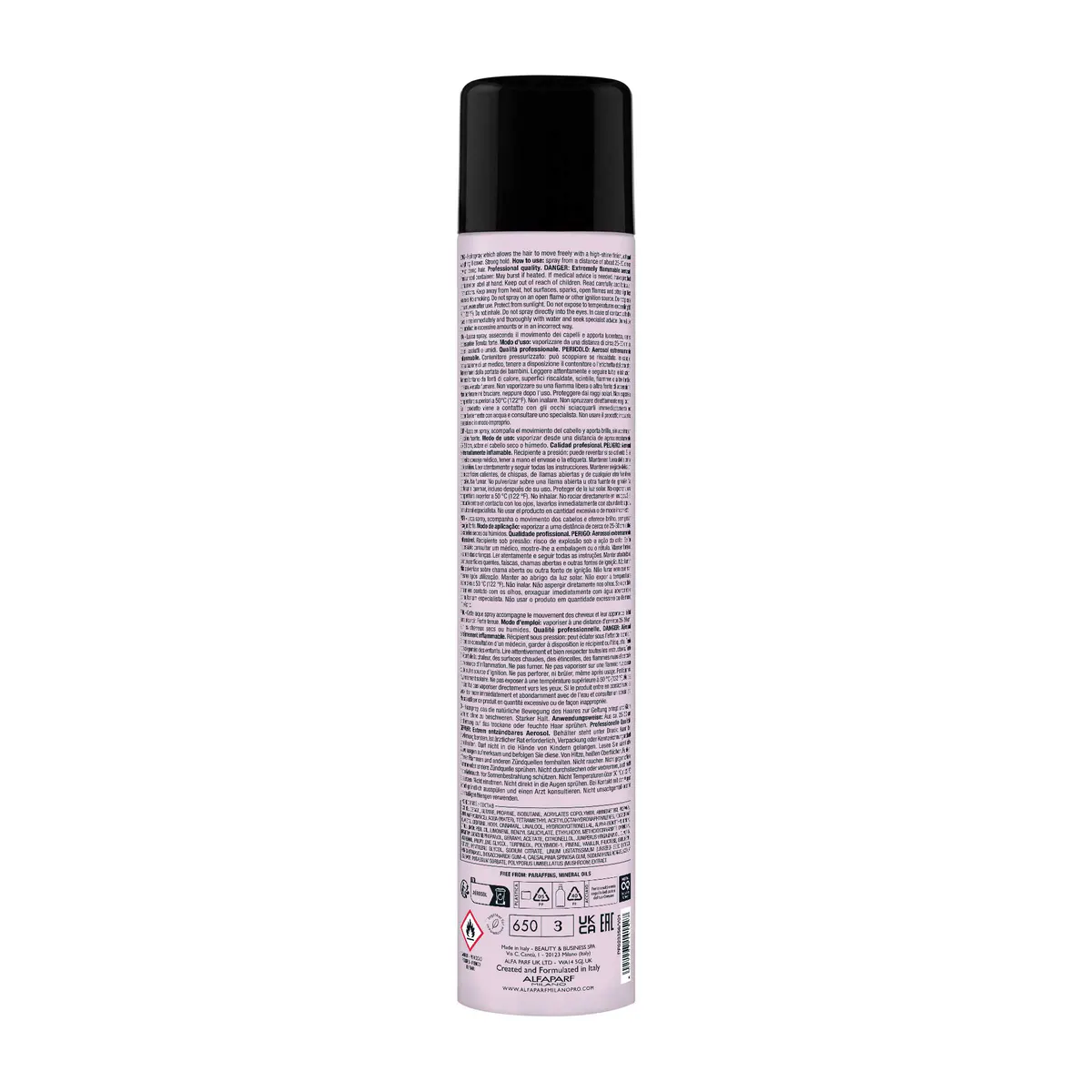 Alfaparf Milano Semi di Lino Styling Original Hairspray 500ml, view 3