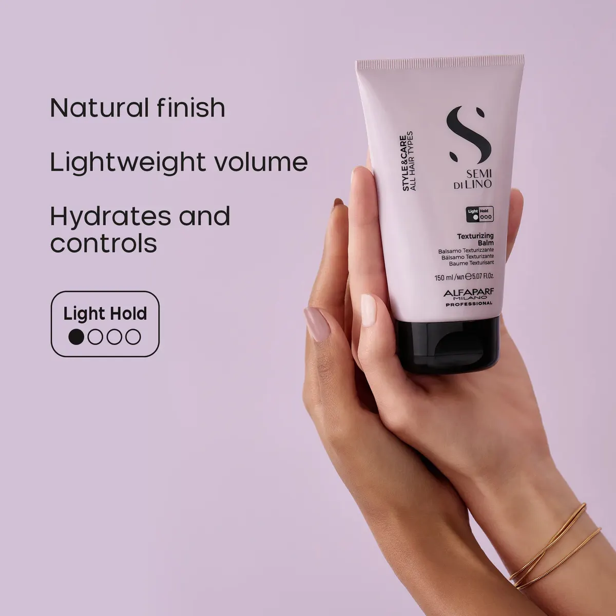 Alfaparf Milano Semi di Lino Styling Texturizing Balm 150ml, view 4