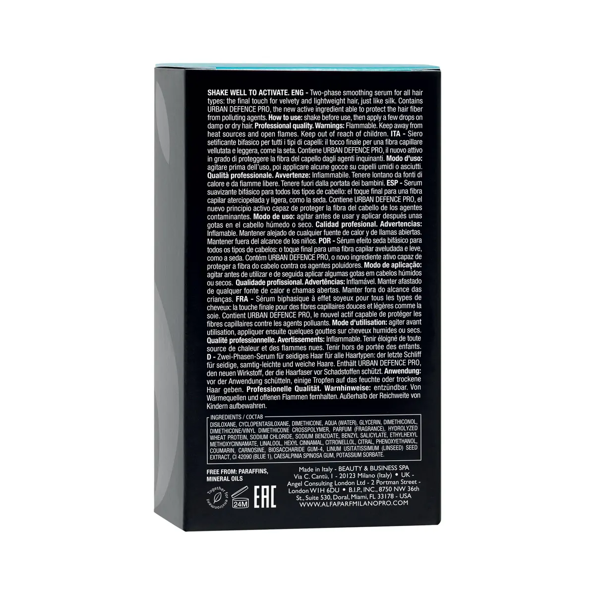 Alfaparf Milano Semi Di Lino Sublime Cristalli di Seta 45ml, view 6