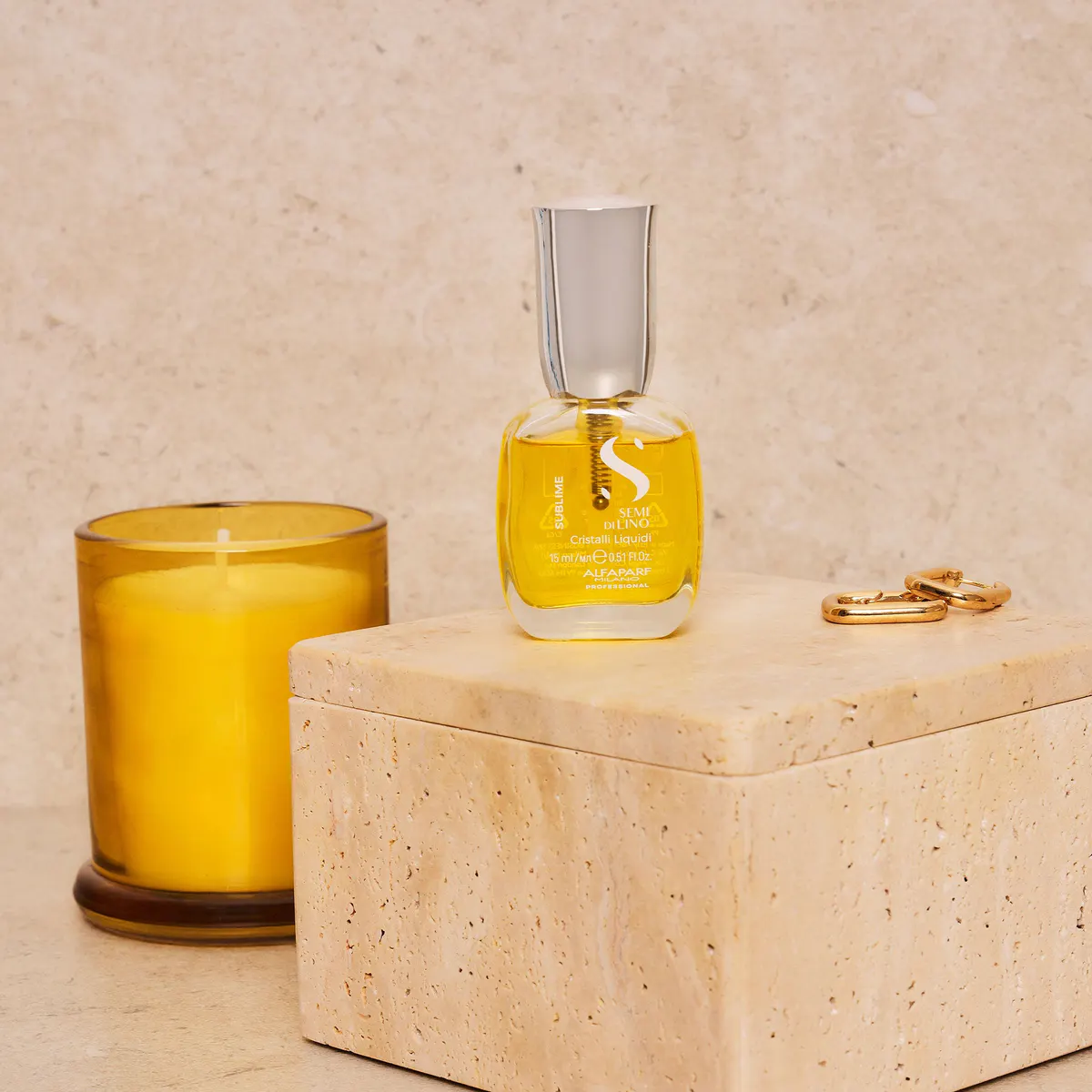 Alfaparf Milano Semi Di Lino Sublime The Original Cristalli Liquid 15ml, view 2