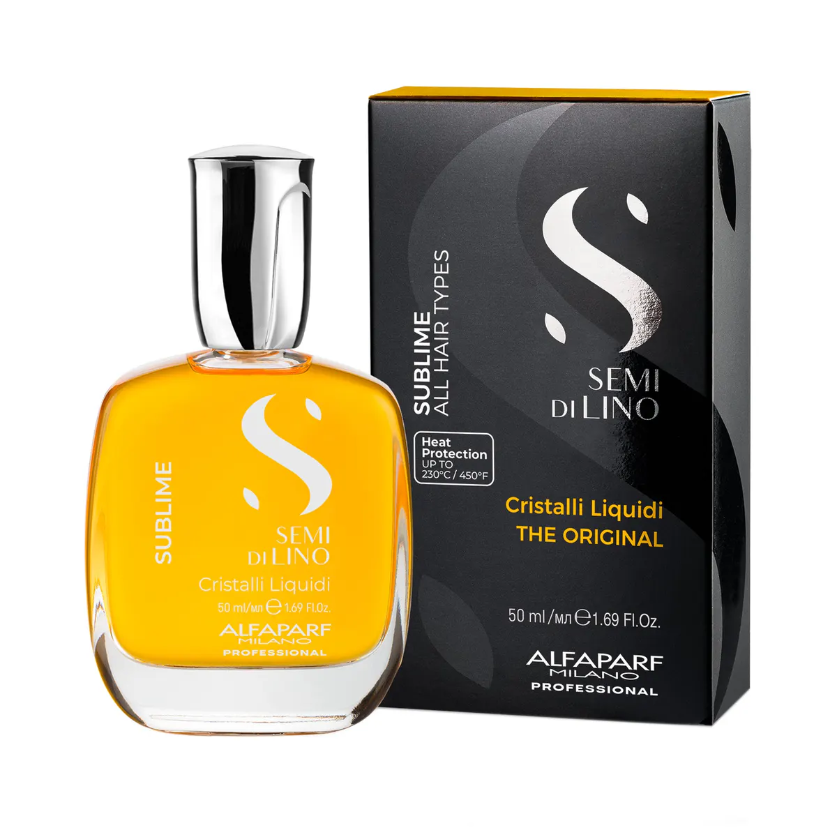 Alfaparf Milano Semi Di Lino Sublime The Original Cristalli Liquid 50ml, view 4